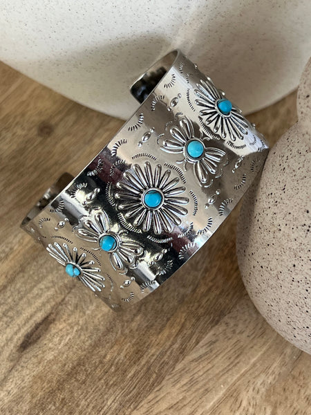 BRACELET TURQUOISE ARGENTÉ