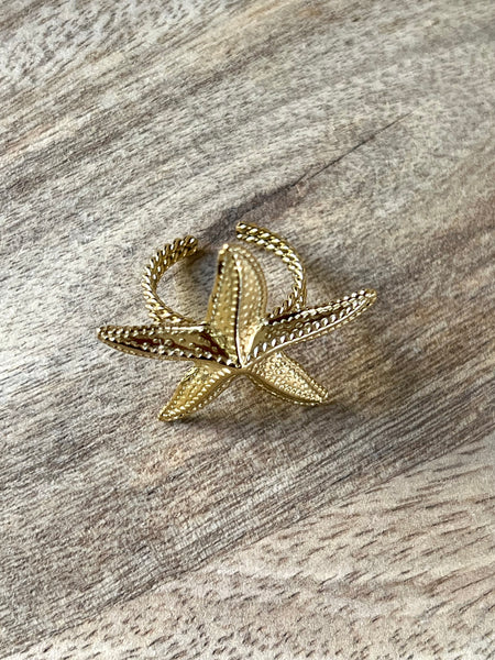 BAGUE ÉTOILE DE MER