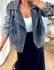 VESTE DENIM GRUSS GRIS