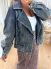 VESTE DENIM GRUSS GRIS