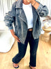 VESTE DENIM GRUSS GRIS
