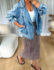 VESTE DENIM GRUSS BLEU