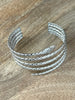 BRACELET SERPENT ARGENTÉ