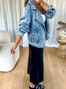 VESTE DENIM GRUSS BLEU