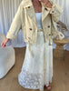 VESTE DENIM TARAH BEIGE