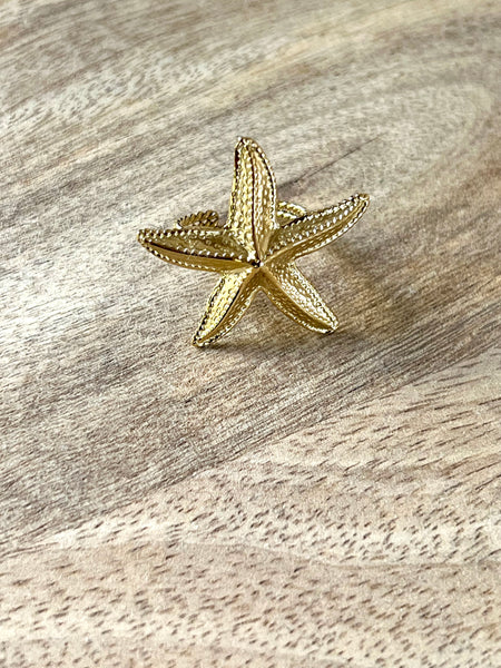 BAGUE ÉTOILE DE MER