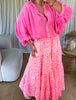 JUPE PINK FLUO