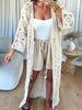 GILET LONG CROCHET