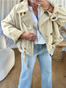 VESTE DENIM TARAH BEIGE