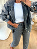 VESTE DENIM GRUSS GRIS