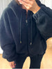 BLOUSON MOUMOUTE CAPUCHE NOIR