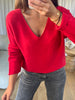 PULL VIVI ROUGE