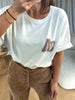 T-SHIRT BOSTON BLANC