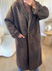 MANTEAU FEUTRINE CHOCO