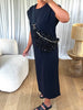 SAC BANANE SEQUIN NOIR