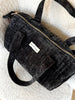SAC BOWLING VELOURS NOIR