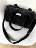 SAC BOWLING VELOURS NOIR