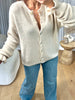 GILET ALPAGA FROUFROU BEIGE