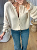 GILET ALPAGA FROUFROU BEIGE