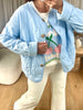 VESTE MATELASSÉE BLEU