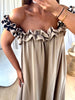 ROBE ZAYNA TAUPE