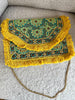 SAC POCHETTE INDIA JAUNE