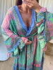 ROBE BOHÈME VERT