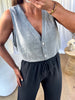 GILET MARLON GRIS