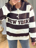 PULL COL NEW YORK CHOCO