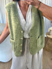 GILET SMITH VIEUX VERT