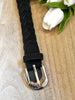 CEINTURE TRESSE NOIR