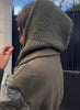 CAGOULE CACHE COU BORDEAU