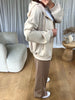 VESTE/SWEAT CAPUCHE TWEED