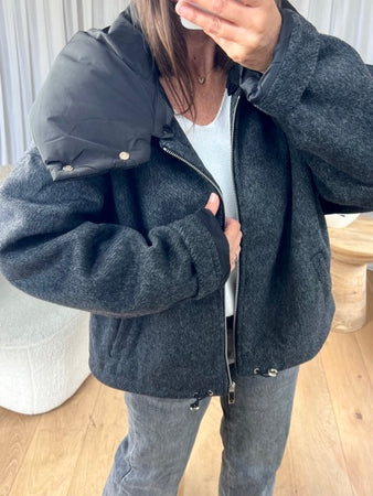 VESTE MARLON CAPUCHE