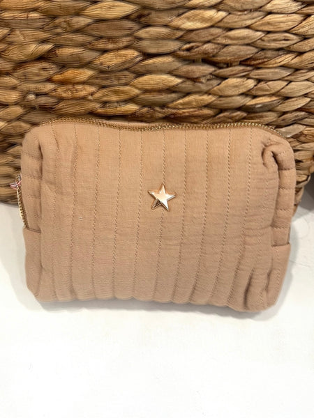 POCHETTE BOWLING GAZE CAMEL