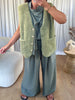 GILET SMITH VIEUX VERT