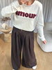 SWEAT AMOUR BORDEAU