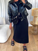 SAC BANANE SEQUIN NOIR