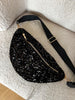 SAC BANANE SEQUIN NOIR