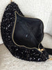 SAC BANANE SEQUIN NOIR