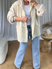 VESTE/SWEAT CAPUCHE TWEED