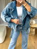 VESTE DENIM TARAH BLEU DÉLAVÉ