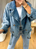 VESTE DENIM TARAH BLEU DÉLAVÉ