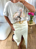 JUPE EN JEANS ENZA
