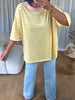 T-SHIRT RAYA JAUNE
