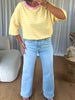T-SHIRT RAYA JAUNE