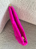POCHETTE MATELASSÉE FUSHIA