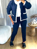 PANTALON INGRID MARINE