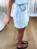 COMBI/SHORT DENIM GRUSS BLEU