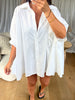 CHEMISE OVERSIZE BLANC